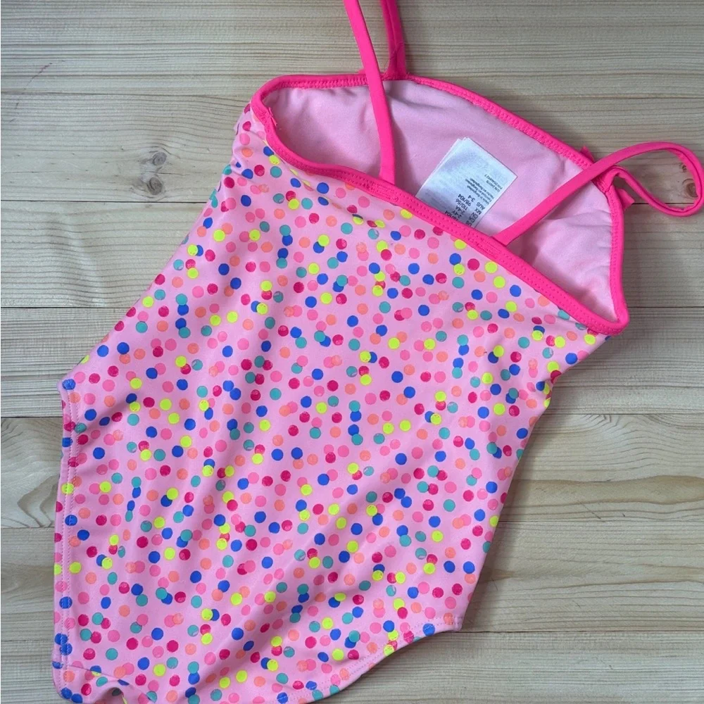 H&M Colorful Polka Dot Kids Swimsuit. Great Condition. Size 2/4 Years